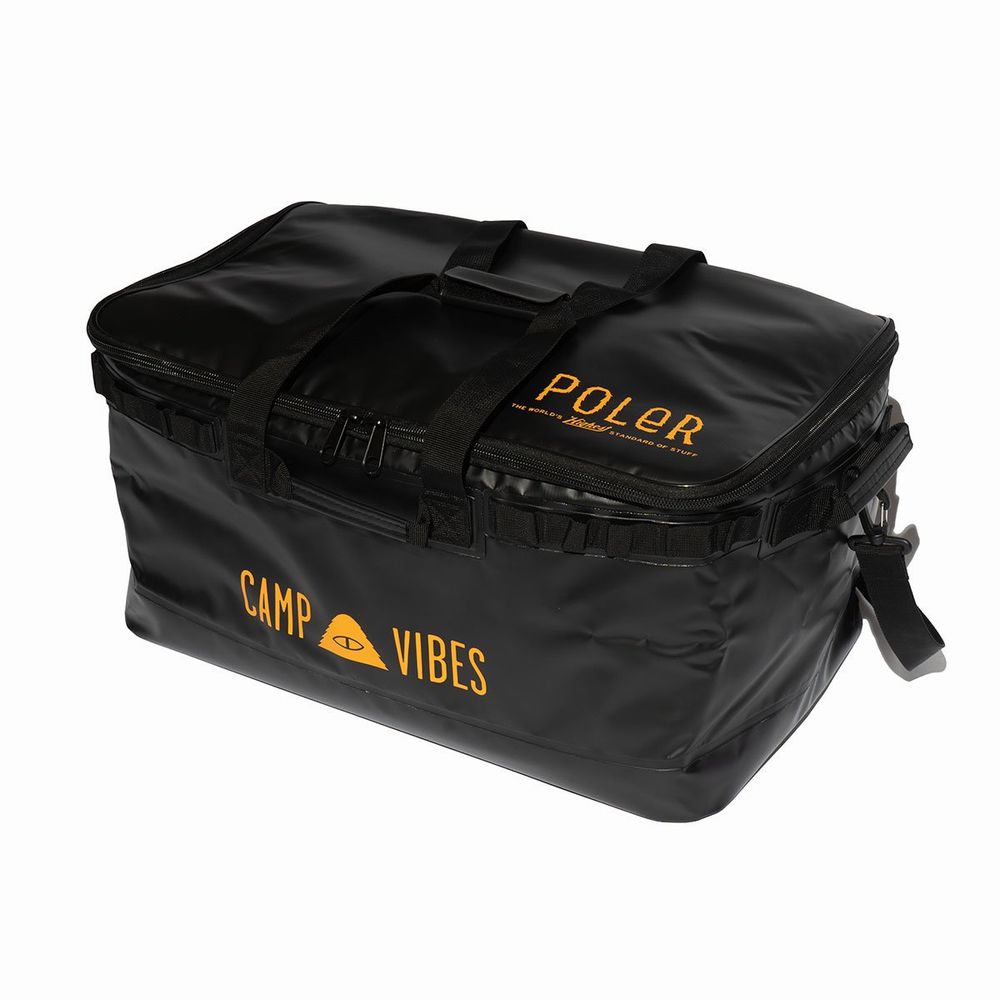 POLeR ポーラー POLER SOFT MULTI-CONTAINER OS BLACK×ORANGE 5213C016-BKO