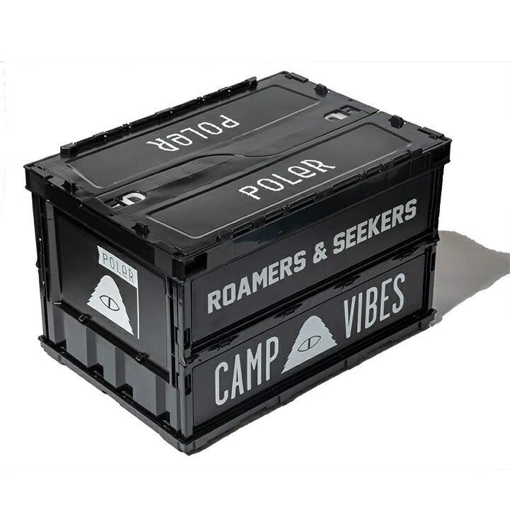 POLeR ポーラー FOLDING CONTAINER ONE SIZE BLACK 231MCV0095-BLK