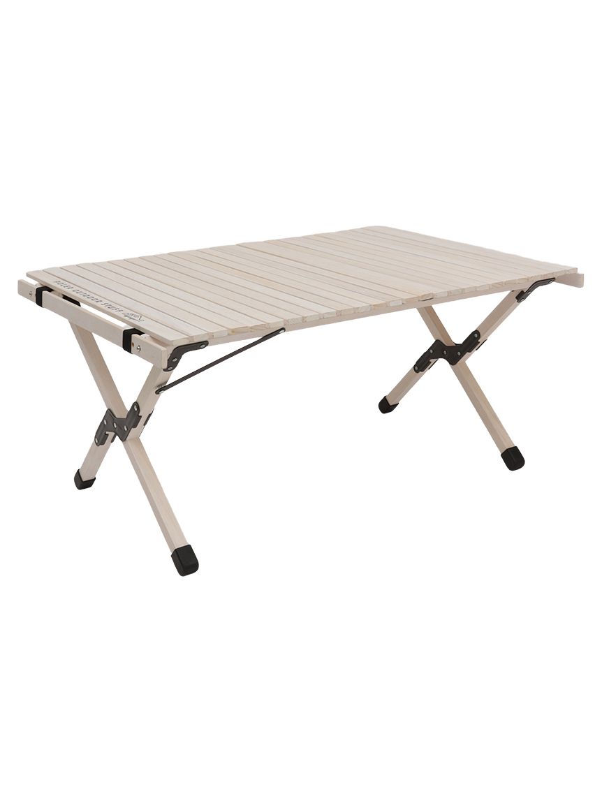 POLeR ポーラー AJUSTABLE ROLLTOP WOOD TABLE ONE SIZE WHITE 231MCV0106-WHT