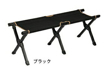 QUICKCAMP コン�パクト フォールディングベンチ ブラック QC-FB110