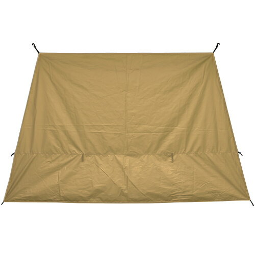 QUICKCAMP ワンタッチタープ2.5m用 フルフラップ サンド QC-TP250wallSND
