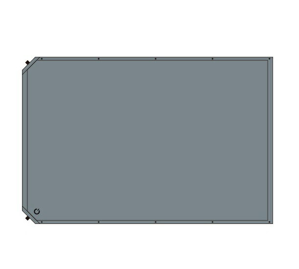 QUICKCAMP 車中泊マット 8cm 極厚 ダブルサイズ グレー QC-CMD8.0a