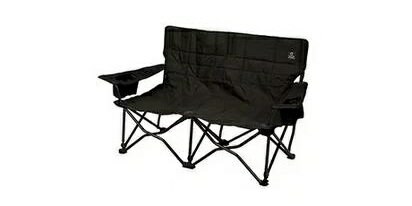 QUICKCAMP 収束式ベンチ Love so sheet ラブソーシート ブラック QC-LFC120