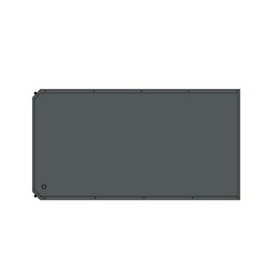 QUICKCAMP 車中泊マット 8cm 極厚 セミダブルサイズ グレー QC-CMW8.0