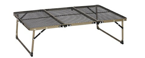 QUICKCAMP ミニ三つ折りテーブル ワゴン用 メッシュ QC-3FT90W