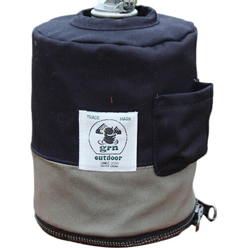 grn outdoor コンロ用収納袋 ヒアソビ キャンパーカバー 500 HIASOBI CAMPER COVER 500 ブラック GO0412Q500 BLACK