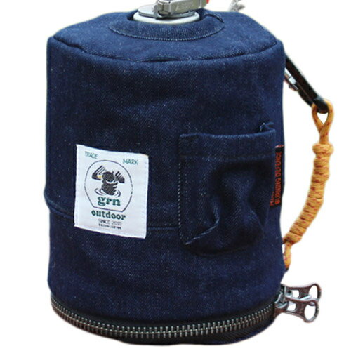 grn outdoor コンロ用収納袋 ヒアソビ キャンパーカバー 500 HIASOBI CAMPER COVER 500 インディゴ GO0412Q500 INDIGO