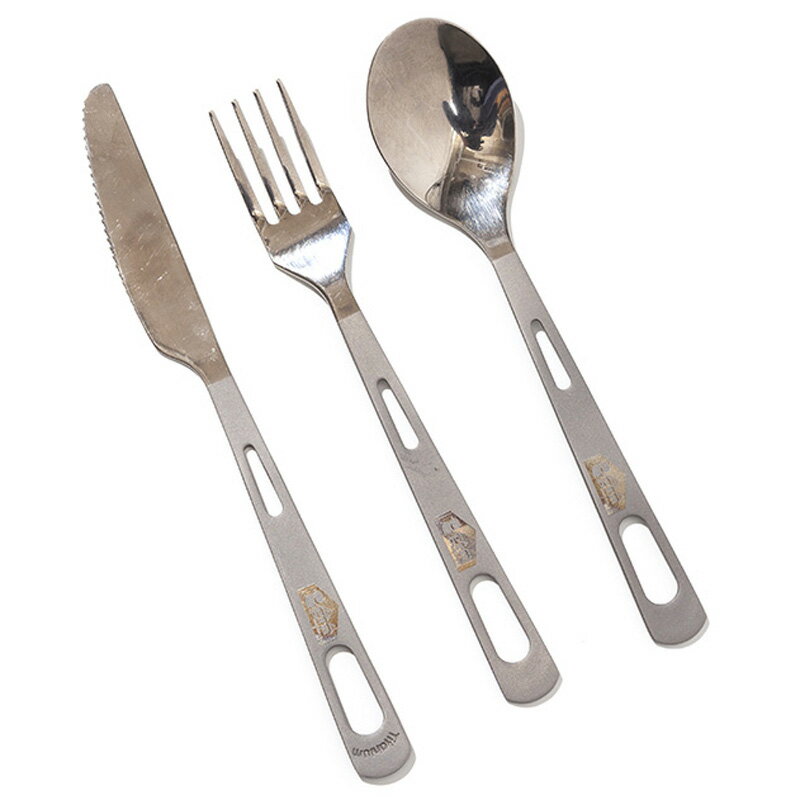 grn outdoor カトラリー ゴーハンセット 洋 GO-HAN SET YO- シルバー GO0449F