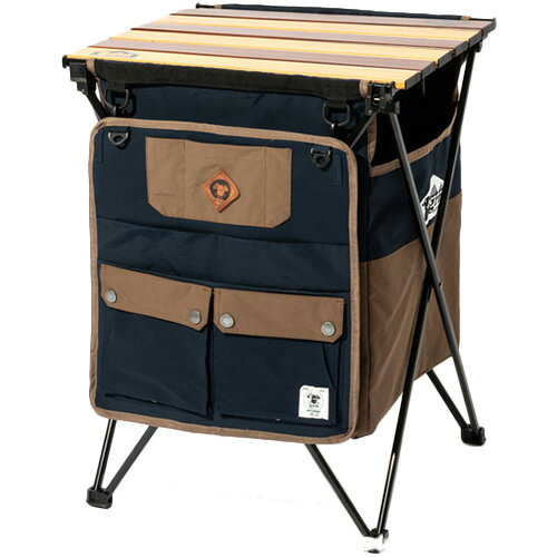 grn outdoor メカクシサイドテーブル MEKAKUSHI SIDE TABLE ブラウン GO0467F
