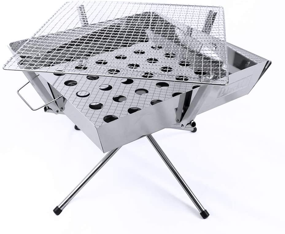 Ujack｜ユージャック ファイアグリル バーベキューコンロ 長さ44 x 幅44 x 高さ33cm