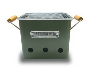 SLOWER｜スロウワー バーベキュー用ストーブ Alta BBQ STOVE スモール：180x150x155mm/オリーブ SLW-196