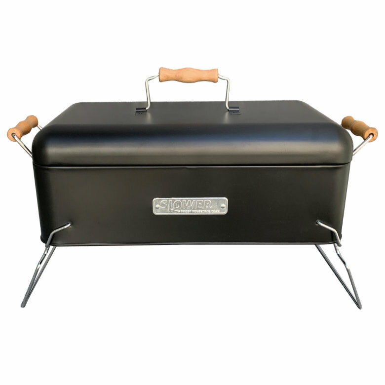 TRI 焚き火・グリル バーナー・コンロ バーベキューストーブ アルタ XB 蓋付きタイプ Alta BBQ STOVE SLOWER 42×22.5×17.5cm/ブラック CORE-SLW260
