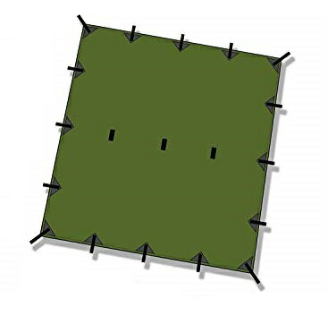DD Hammocks 3×3 ジェットブラック