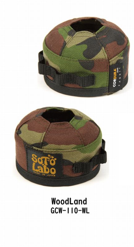 SOTOLABO/ソトラボ Gas cartridge wear OD110 / Tactical Woodland