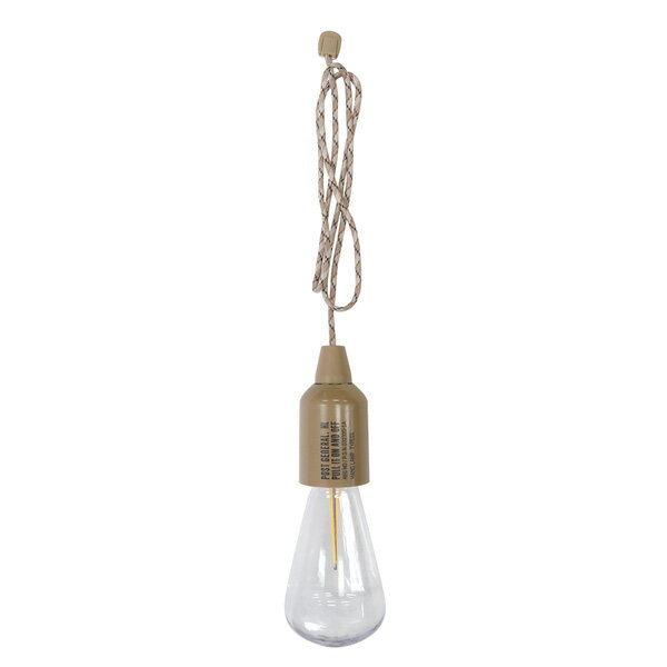 POST GENERAL ポストジェネラル HANG LAMP TYPE1 最大50ルーメン 単四電池式 SAND BEIGE 982070011