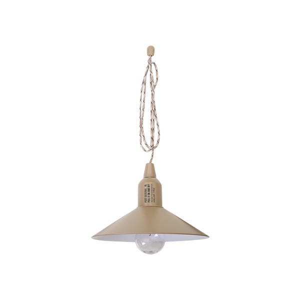 POST GENERAL ポストジェネラル HANG LAMP TYPE2 最大50ルーメン 単四電池式 SAND BEIGE 982070014