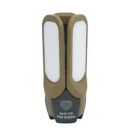 ポストジェネラル POST GENERAL LEDランタン トリパネルソーラーチャージLEDライト TRI-PANEL SOLAR CHARGED LED LIGHT オリーブ 982170003