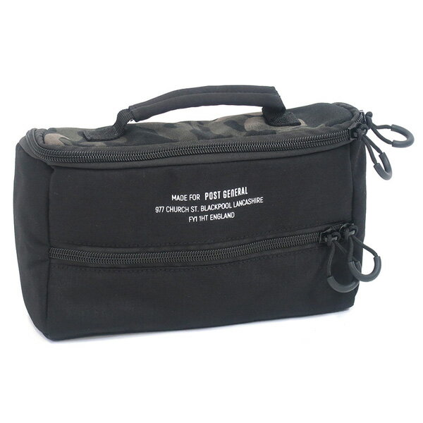 ポストジェネラル POST GENERAL コンロ用収納袋 スパイス＆ティッシュバッグ SPICE＆TISSUE BAG ブラックカモ 982240025 BLACKCAMO