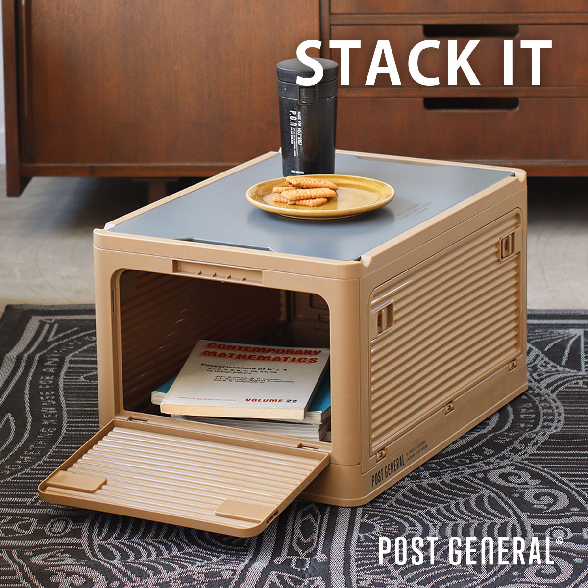 POST GENERAL ポストジェネラル STACK IT スタック イット SAND BEIGE 982240026