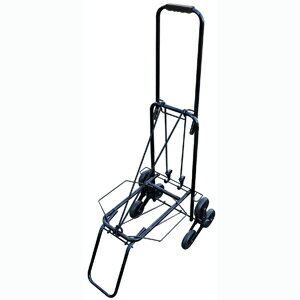 Field Life フィールドライフ ステップキャリーカート OFB15D ブラック アウトドア 大型荷物運搬 折りたたみ OF-B15D