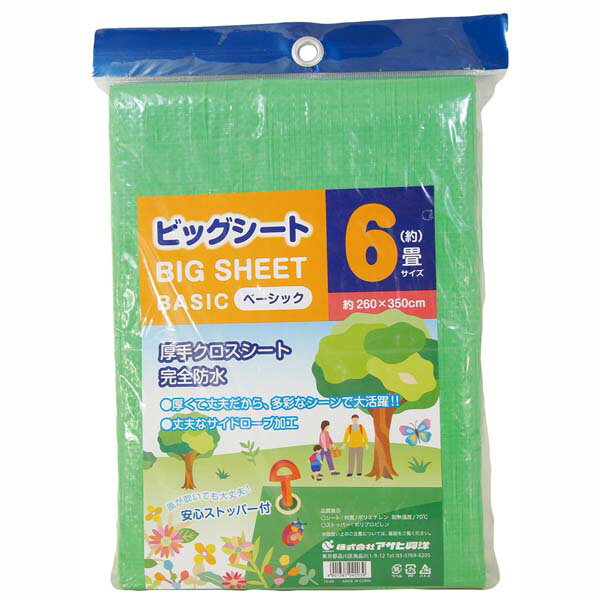 アサヒ興洋 ビッグシート ベーシック 6畳