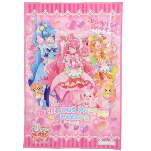 デリシャスパーティプリキュア ピクニック用品 レジャーシートS バンダイ 1人用ビニールシート 子供 遠足 女の子 アニメ 男の子 ギフトバレンタイン
