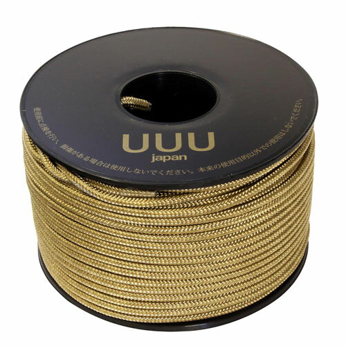 三友産業 ガイロープボビン巻 3mm×50m ベージュ UUU-0154