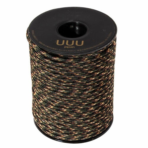 三友産業 ガイロープボビン巻 5mm×30m カモ UUU-0163