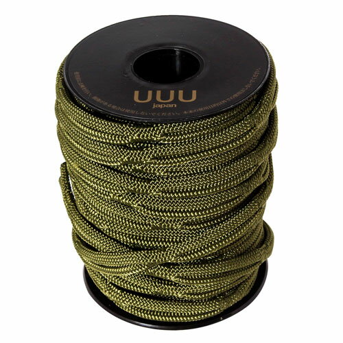 三友産業 ハンギングロープ巻 15m カーキ UUU-0166