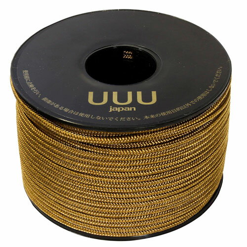 三友産業 ガイロープボビン巻 3mm×50m コヨーテブラウン UUU-0187