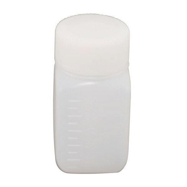 広口ポリ角ボトル 100ml 品番:EBY146