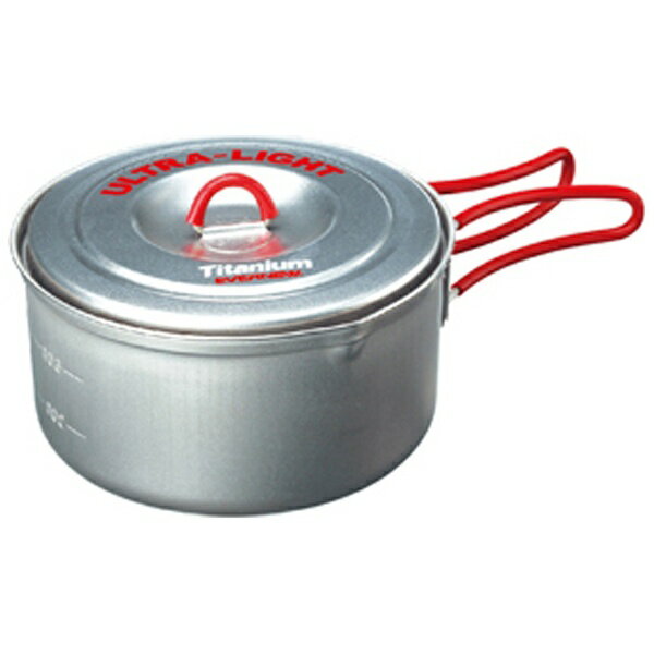 チタンウルトラライトクッカー2 RED 容量：900ml #ECA252R