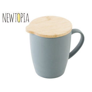 ニュートピア 蓋つきバンブーマグカップ 350ml NTP2036(1コ入)