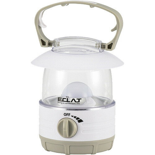 LEDランタンECLAT無段階調光 70lm 電球色 LN-07B7-W(1個)
