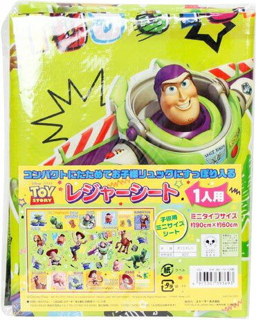 トイストーリー レジャーシート 1人用 vs1