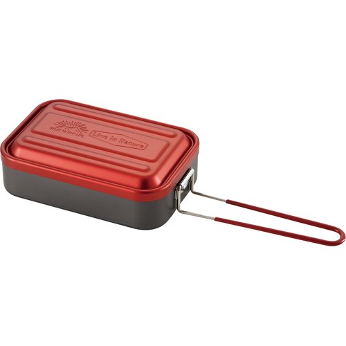 アウトドア アルミ メスティン 飯ごう 1000ml レッド(1個)