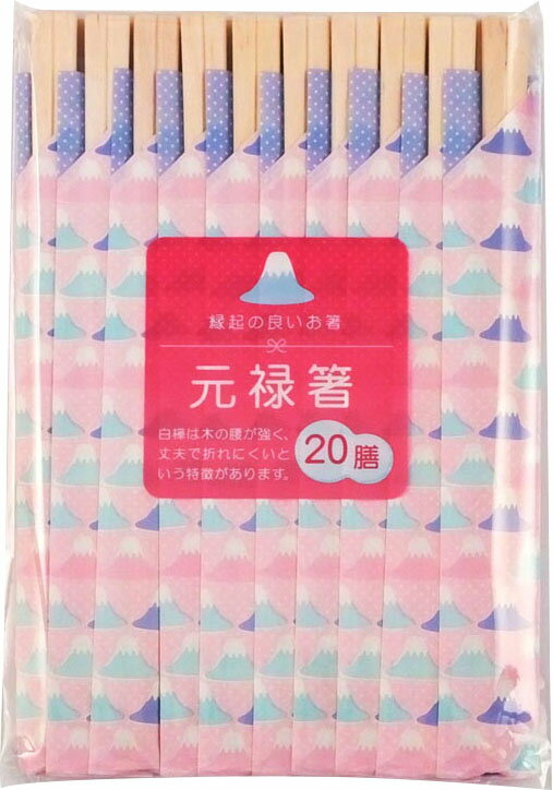 元禄箸 富士山柄 100均一 100均