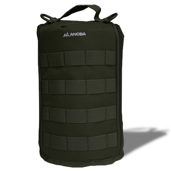 ANOBA アウトドアバッグ オイルランタンダストバッグ ブラックエディション Oil Lantern Dust Bag Black Edition ブラック AN078