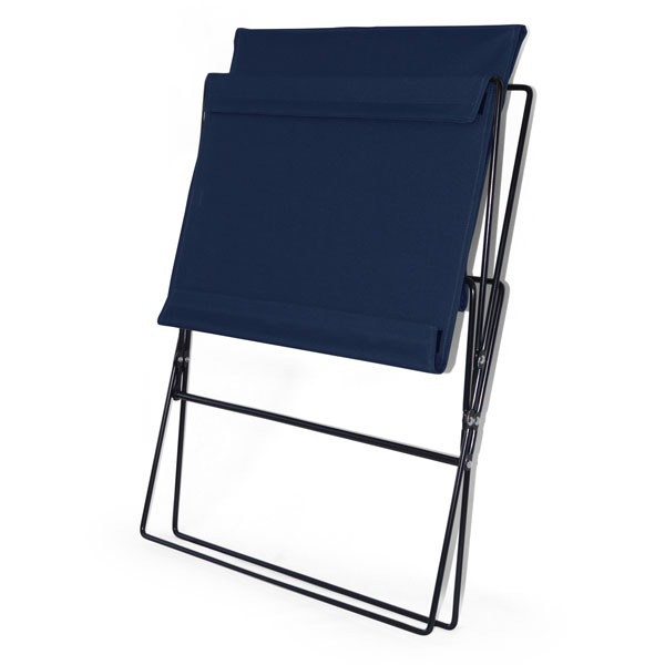 アントレックス b.c.l フォールディングテーブル ネイビー W50×D30×H55cm サイドテーブル オシャレ 127969