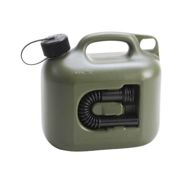 ヒューナースドルフ hunersdorff 燃料 フューエルカン PROFI 5リットル Fuel Can 5L オリーブ 800200