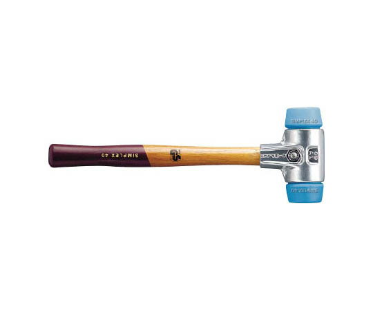 ロームヘルド・ハルダー HALDER シンプレックス・ハンマー 軽量ハウジング TPE 青 径50 No.3101.050