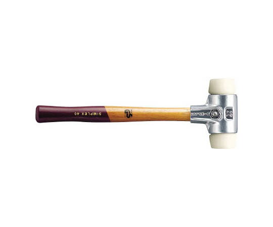 ロームヘルドハルダー HALDER シンプレックスハンマー 軽量ハウジング ナイロン白 径60 No.3108.060 A040205