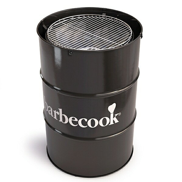 Barbecook｜バーベクック エドソン ドラム缶型バーベキューグリル φ47.5×H89cm/ブラック 2236010000