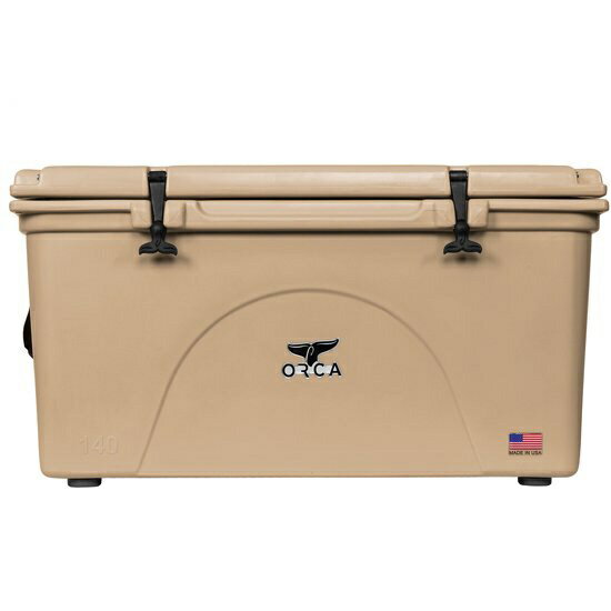 ORCA coolers｜オルカクーラーズ ハード クーラーボックス Coolers 140 Quart 550×1000×690mm/Tan ORCT140