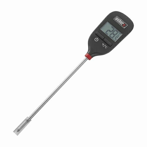 ウェーバー Weber バーベキュー コンロ BBQ グリル 見やすいデジタル文字盤 すぐに測れる温度計 6750