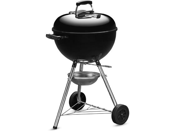 WEBER オリジナルケトル チャコールグリル 47cm/温度計付 ブラック 1241308オリジナルケトル47