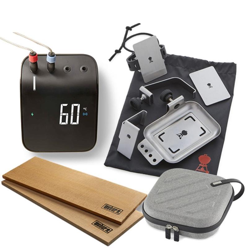ウェーバー Weber バーベキュー コンロ デジタル デバイス 温度計 Connectスマートグリルハブ ハブコンプリートセット シルバー small