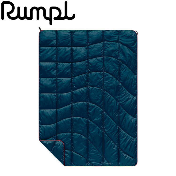 Rumpl ランプル NANOLOFT PUFFY BLANKET ナノロフト パフィー ブランケット DEEPWATER