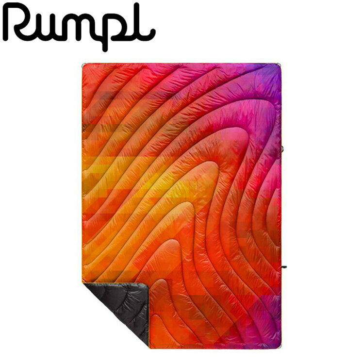 ランプル Rumpl ORIGINAL PUFFY BLANKET オリジナル パフィー ブランケット PIXELFETTI WARM キャンプ レジャー お花見 ピクニック レジャーシート おしゃれ 防寒 テント マット 公園 ビーチ コンサート