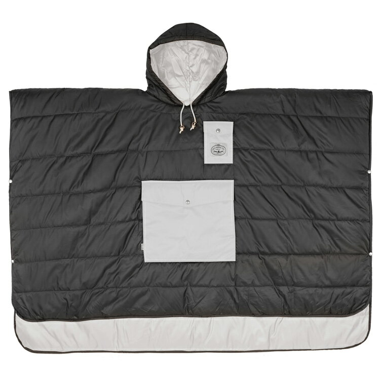 PONCHO カラー：SAND×OFF BLACK #212ACU5601-SND